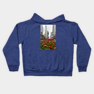 Springtime in the City Kids Hoodie